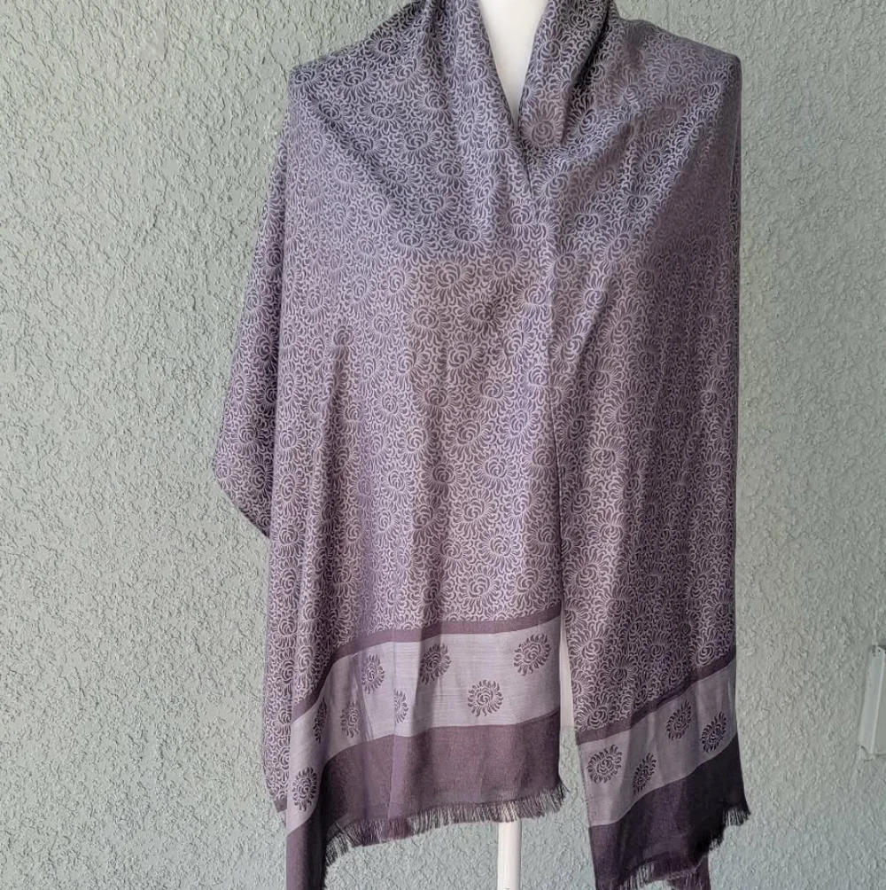 Elegant Large Silk Scarf